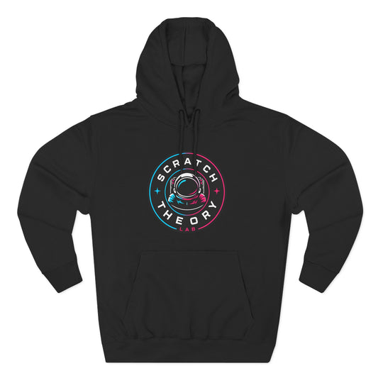 Scratch Theory Badge Logo Pullover Hoodie