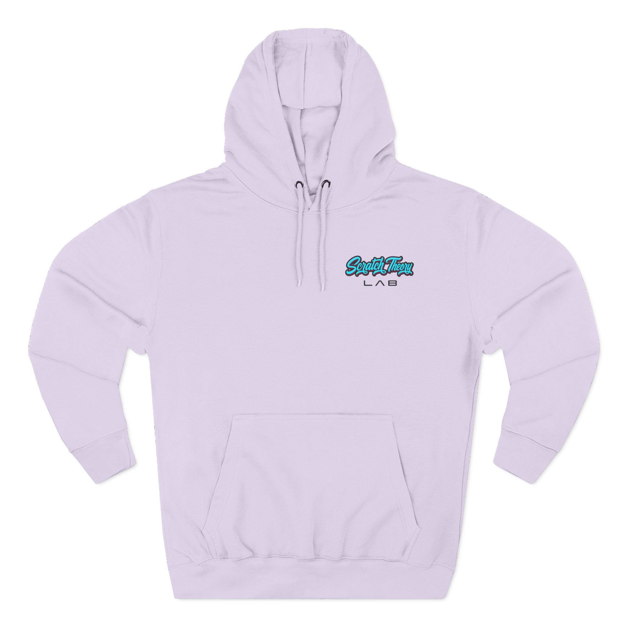 Neon Space Helmet Fleece Pullover Hoodie