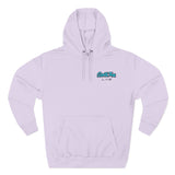 Neon Space Helmet Fleece Pullover Hoodie