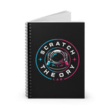 Scratch Theory Lab Badge Logo Spiral Notebook