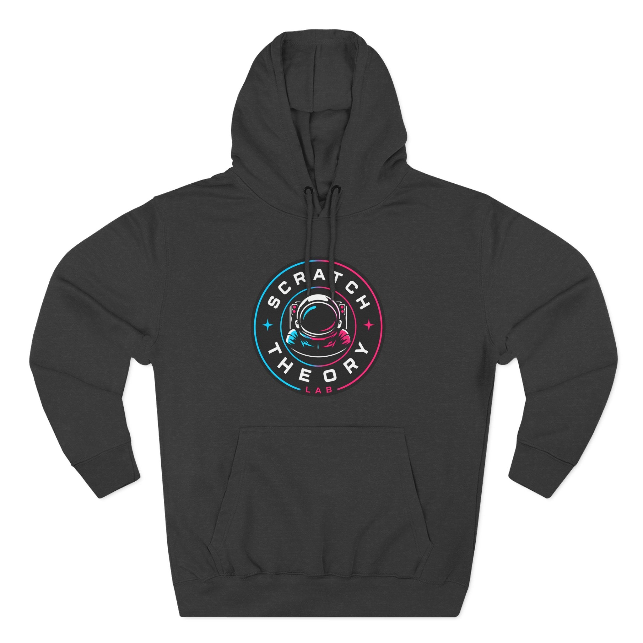 Scratch Theory Badge Logo Pullover Hoodie
