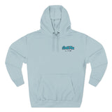 Neon Space Helmet Fleece Pullover Hoodie