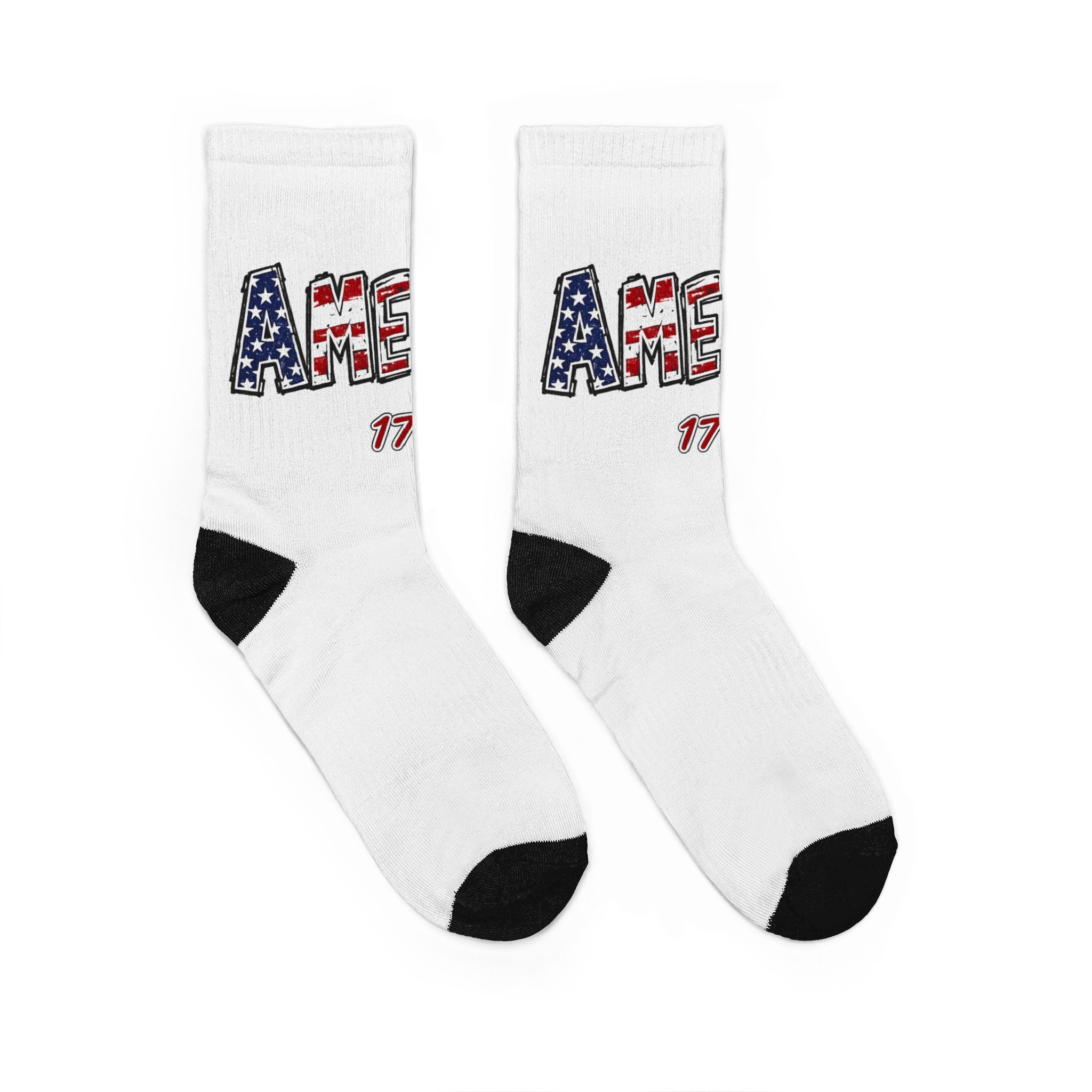 America 1776 Crew Socks