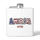 America 1776 Stainless Steel Flask