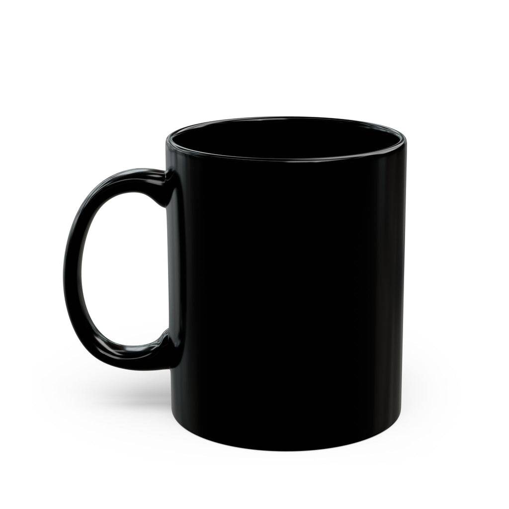 Scratch Theory Lab Astronaut Neon Helmet Black Ceramic Mug (11oz/15oz)