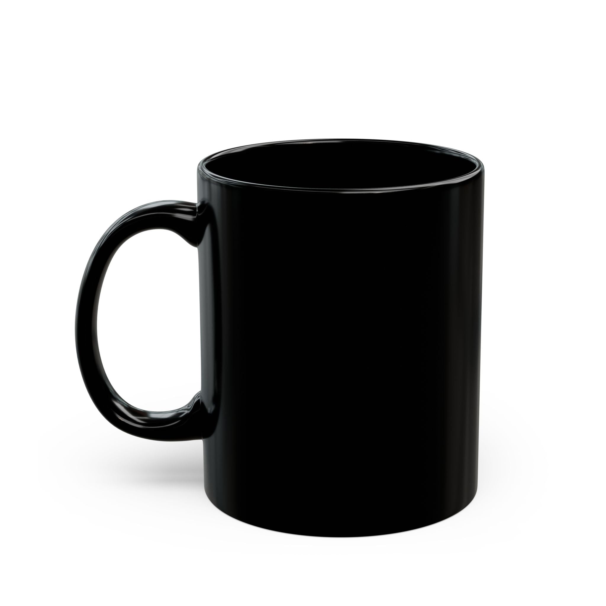 Scratch Theory Lab Astronaut Neon Helmet Black Ceramic Mug (11oz/15oz)