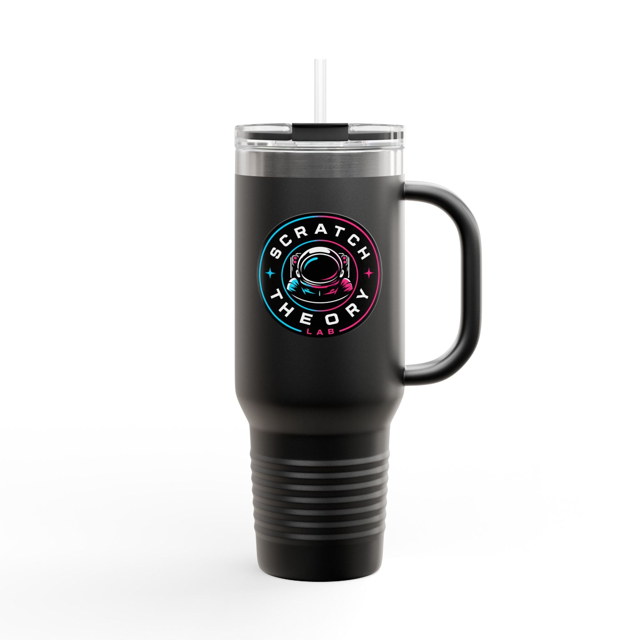 Scratch Theory Lab Badge Logo 40oz Tumbler
