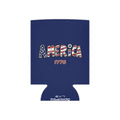 America 1776 Can Cooler Koozie