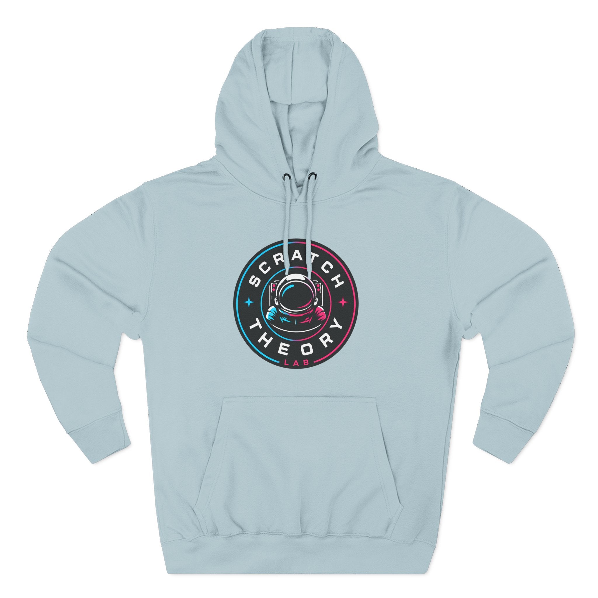 Scratch Theory Badge Logo Pullover Hoodie