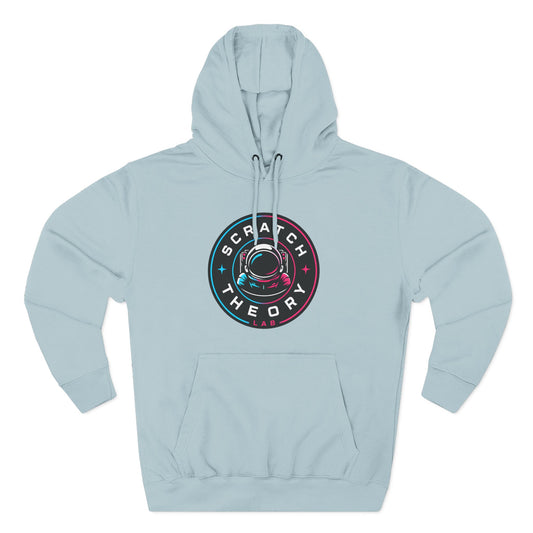 Scratch Theory Badge Logo Pullover Hoodie