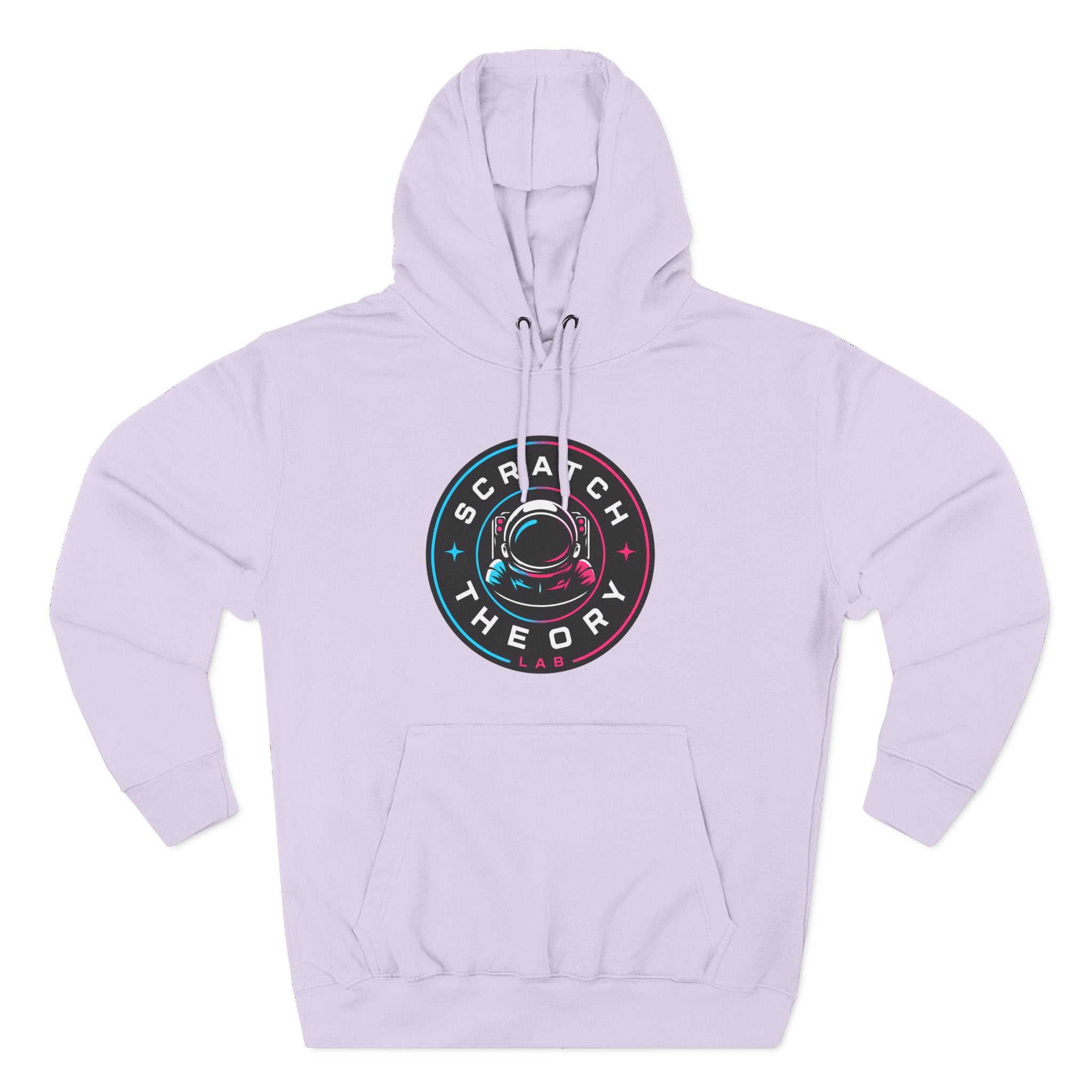Scratch Theory Badge Logo Pullover Hoodie