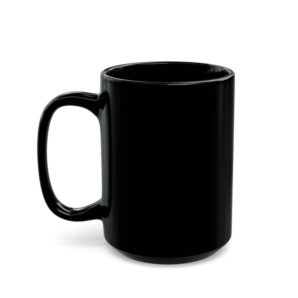Scratch Theory Lab Astronaut Neon Helmet Black Ceramic Mug (11oz/15oz)