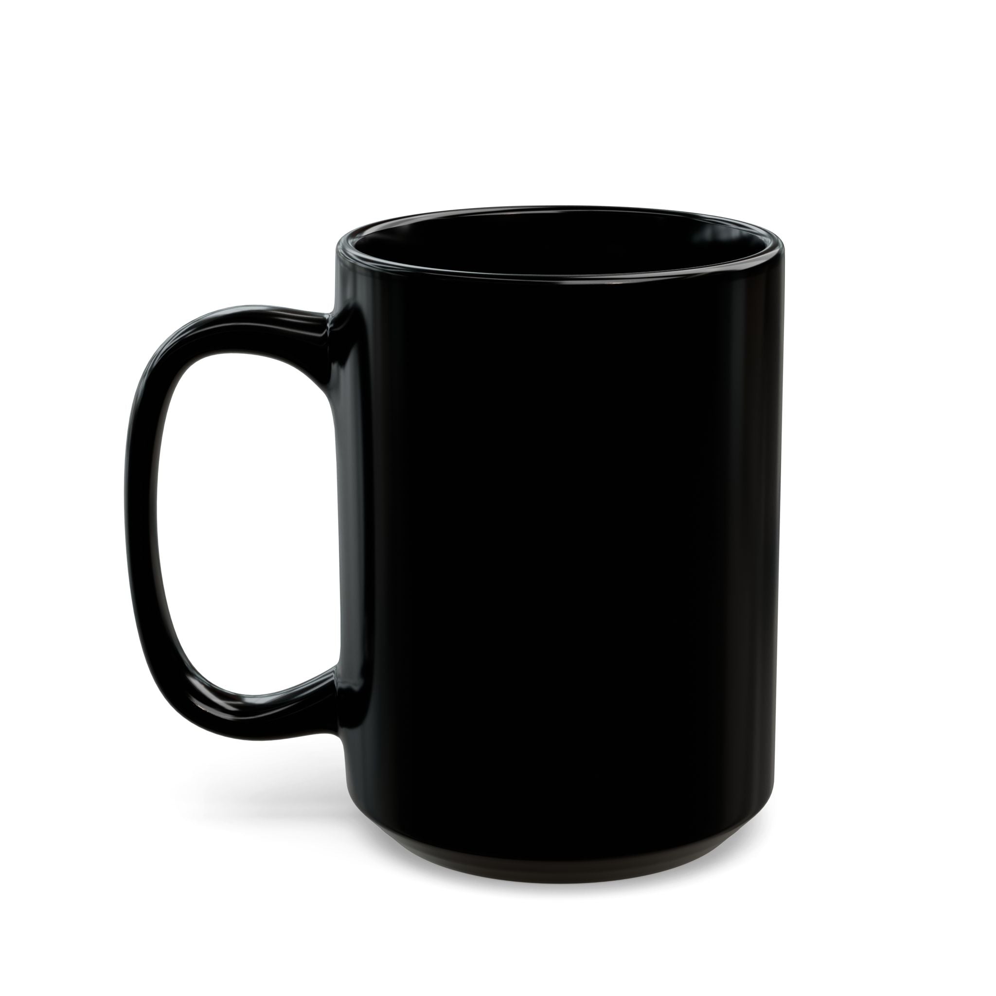 Scratch Theory Lab Astronaut Neon Helmet Black Ceramic Mug (11oz/15oz)