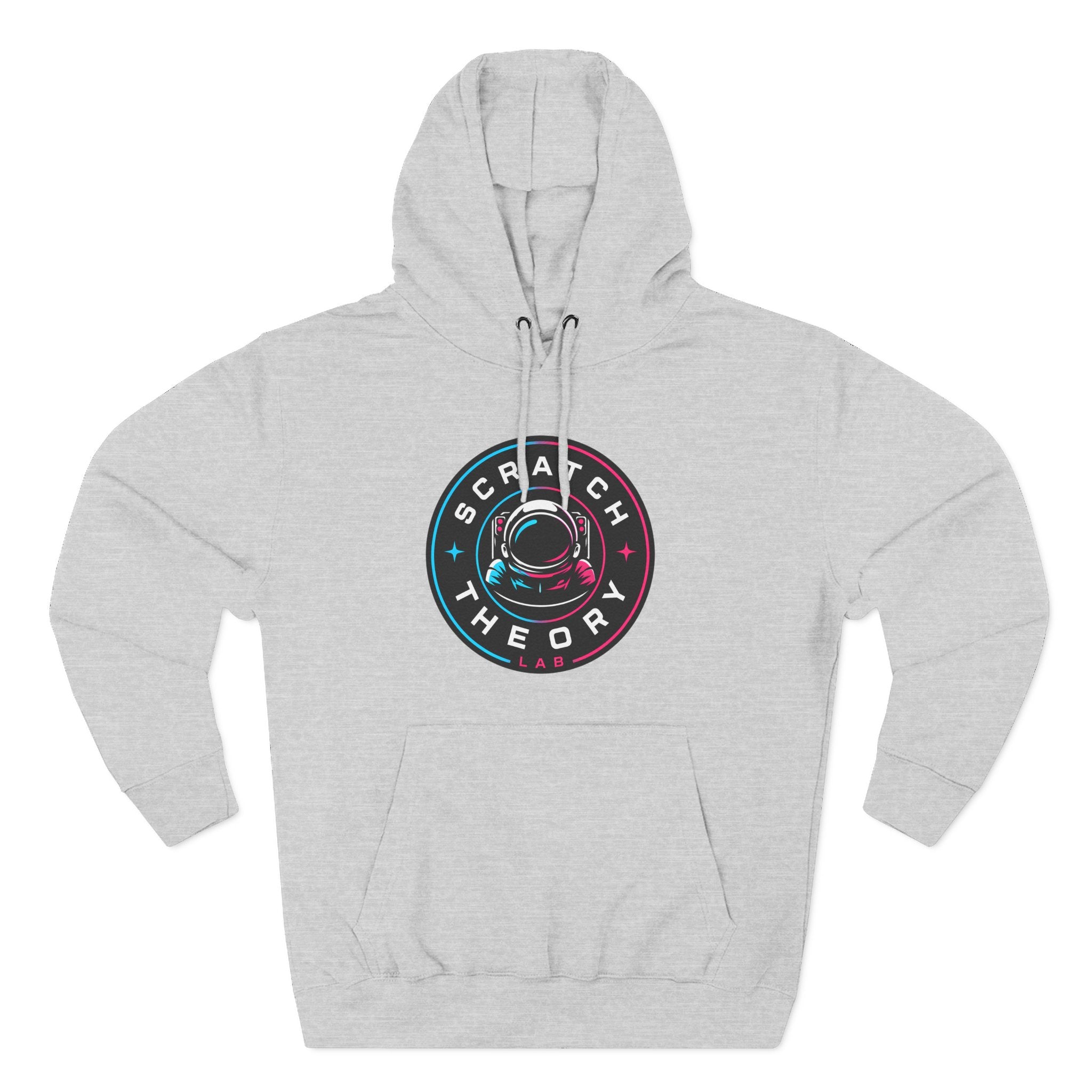 Scratch Theory Badge Logo Pullover Hoodie