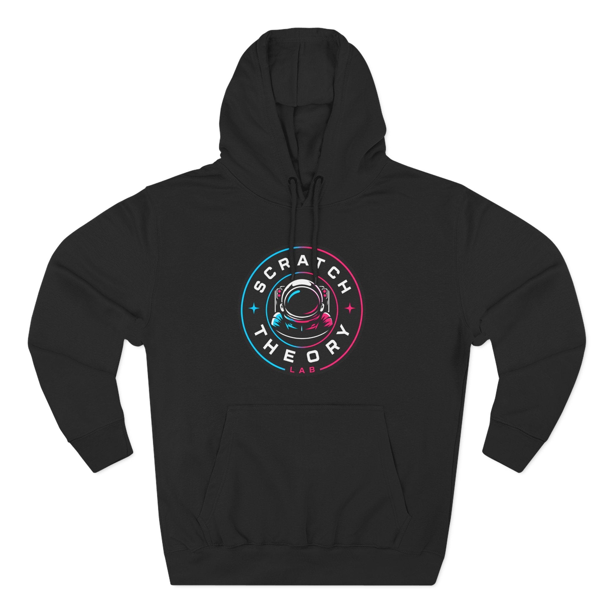 Scratch Theory Badge Logo Pullover Hoodie